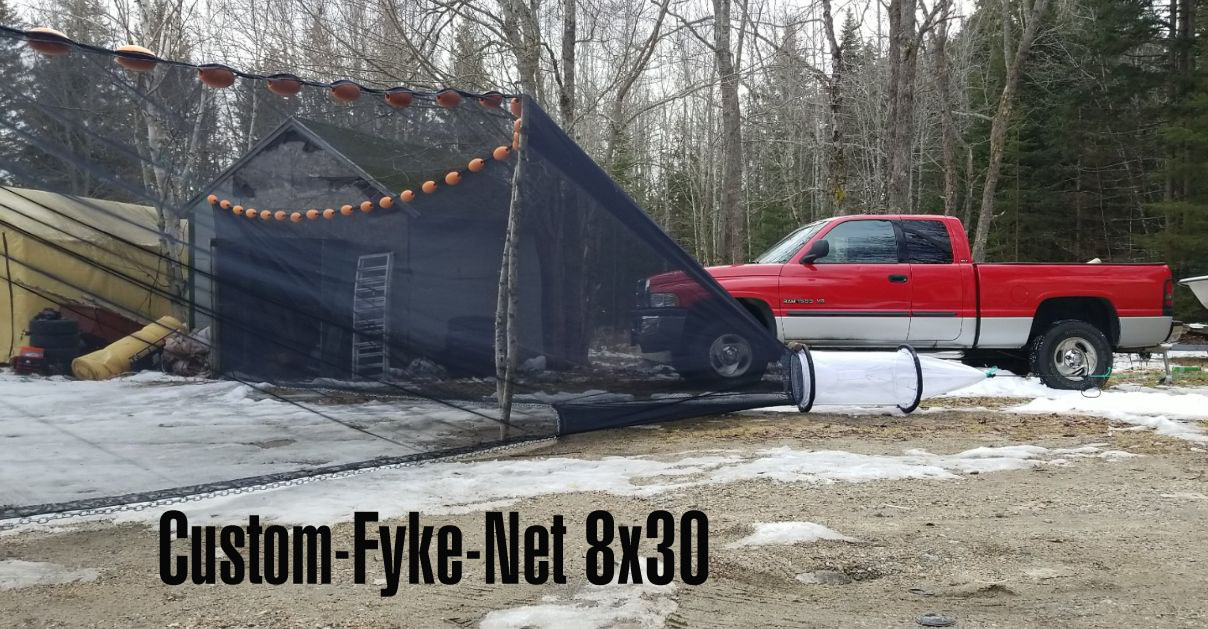 8 x 30 Custom Fyke Net for sale